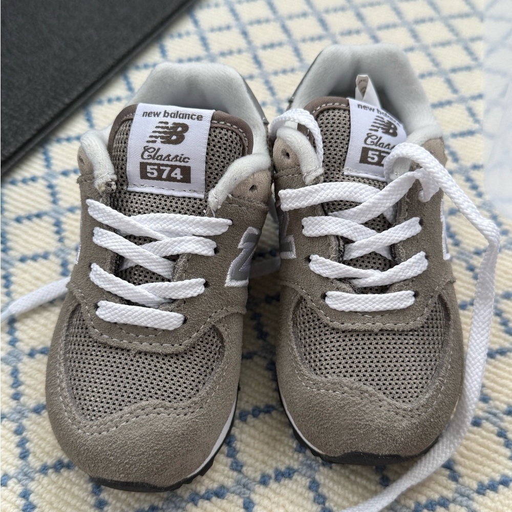 Brand New gray new balance sneakers kids